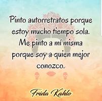 Frases Frida Kahlo Plakat