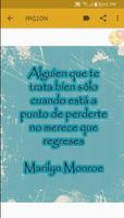 3 Schermata Frases Marilyn Monroe