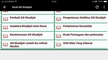 Kisah Siti Khadijah ภาพหน้าจอ 1