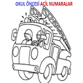 Okul Öncesi Acil Numaralar