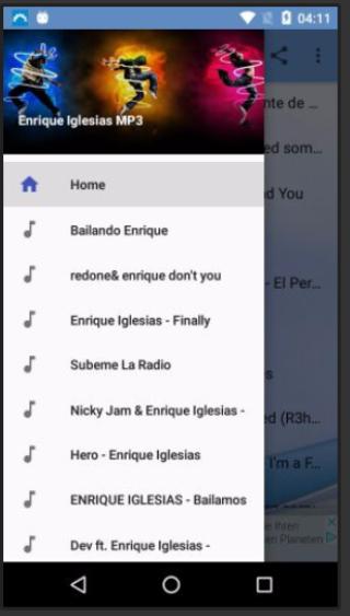 Descarga de APK de Enrique Iglesias MP3 para Android
