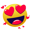 Emoticones de Amor, alegres y divertidos.