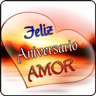 Frases Feliz Aniversario Amor icône