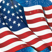 American Flag Wallpaper أيقونة