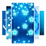 Blue Wallpaper أيقونة