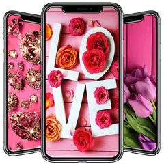 Скачать Love Pink Wallpaper APK