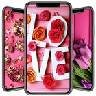 Love Pink Wallpaper أيقونة