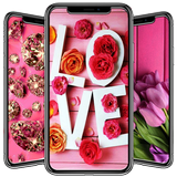 Love Pink Wallpaper icône