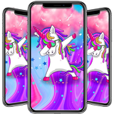 Kawaii Unicorn Wallpapers-icoon