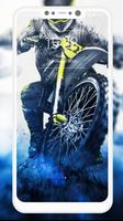 Motocross Wallpaper Affiche