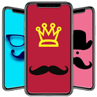 Mustache Wallpaper-icoon