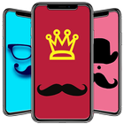 آیکون‌ Mustache Wallpaper