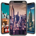 Pixel Art City Wallpaper icon