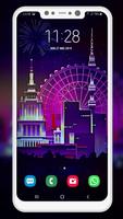Pixel Art City Wallpaper screenshot 3
