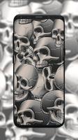 Skull Wallpaper syot layar 3