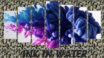 Ink In Water Wallpaper poster