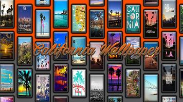 California Wallpaper plakat