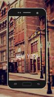 New York Wallpaper Affiche