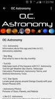 OC Astronomy ภาพหน้าจอ 1