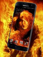 Fire Wallpaper Affiche