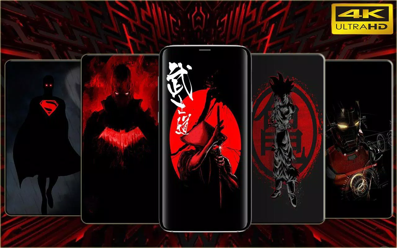 Tải xuống APK Black & Red Wallpaper UHD 4K cho Android