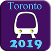 Carte du métro de Toronto 2018 (Canada)