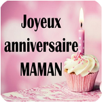 MAMAN JOYEUX ANNIVERSAIRE icon