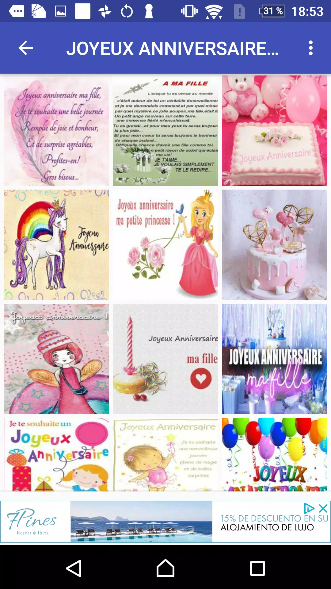 Joyeux Anniversaire Fille For Android Apk Download