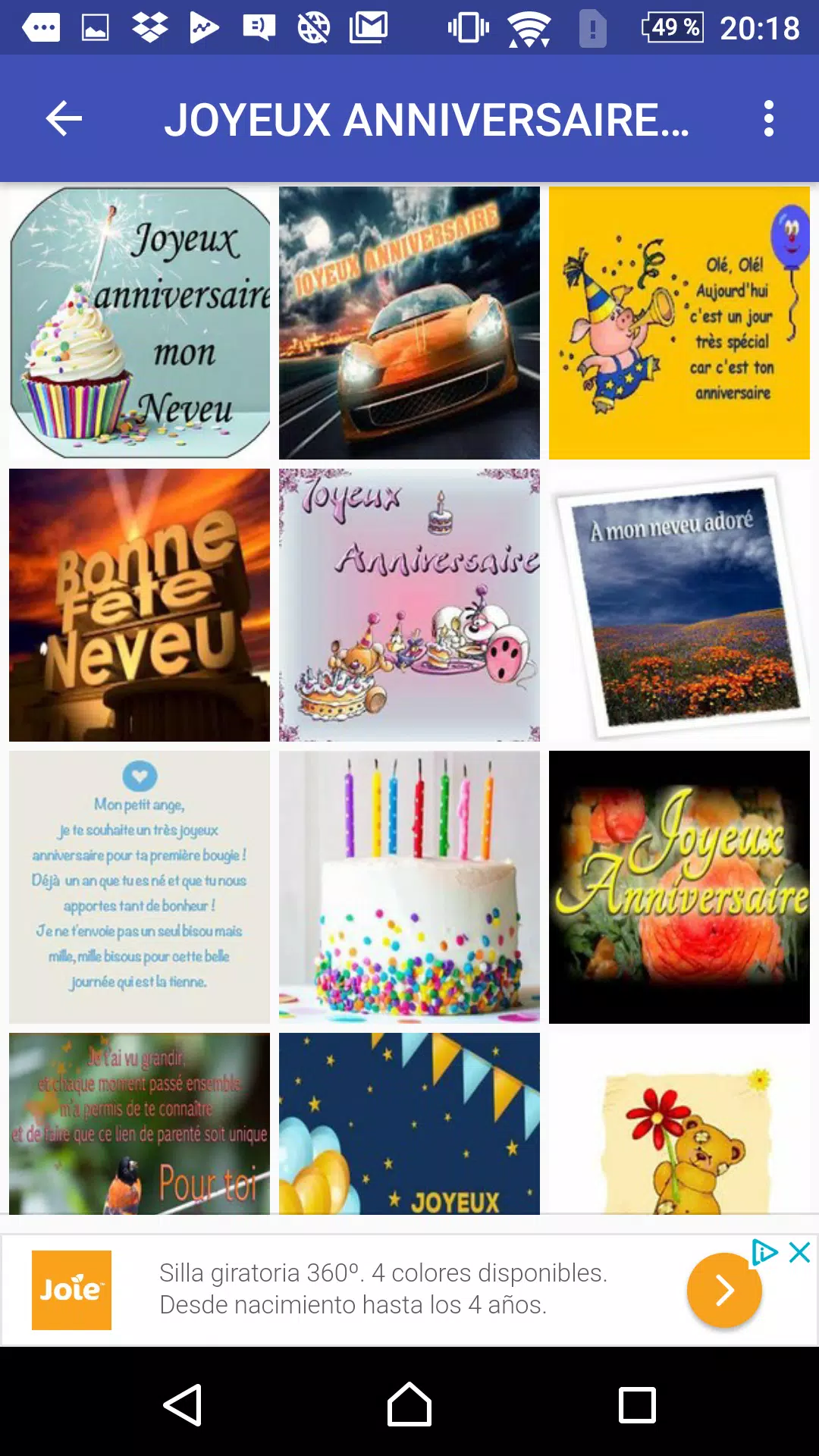 Joyeux Anniversaire Neveu For Android Apk Download