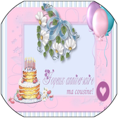  JOYEUX  ANNIVERSAIRE  COUSINE  for Android APK Download