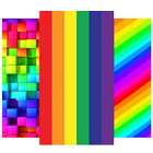 Rainbow Wallpaper أيقونة