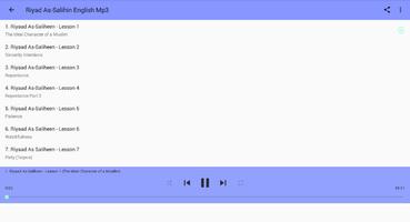 Riyad-us-Salihin -The Meadows of the Righteous Mp3 ảnh chụp màn hình 2