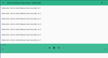 Sheikh Jafar - Sharhin Muktasar Siratur Rasul Mp3 ảnh chụp màn hình 2
