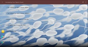 Increase Sperm Volume & Enhance Male Fertility ảnh chụp màn hình 1
