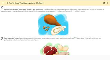 Increase Sperm Volume & Enhance Male Fertility ảnh chụp màn hình 3