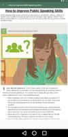 Public Speaking -Tips To Impro ảnh chụp màn hình 1
