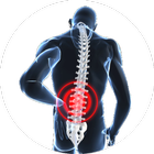 Back Pain Yoga Zeichen