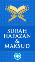 Surah Hafazan & Maksud ポスター