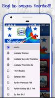 Radios de Honduras โปสเตอร์