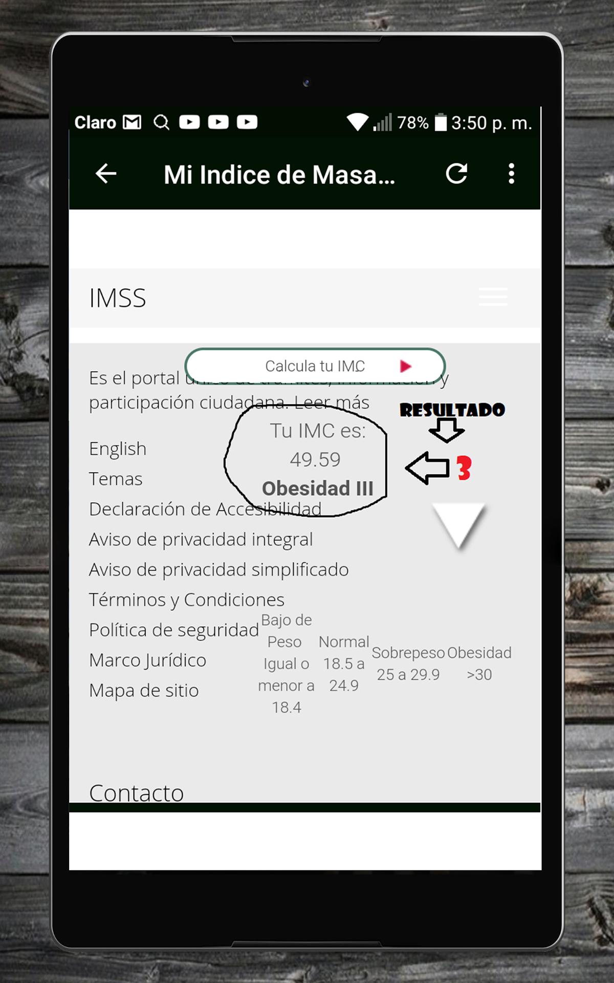 Calcular Mi IMC Peso Ideal-Cal APK for Android Download