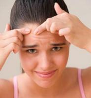guide to Get rid of Acne poster