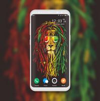 Rasta Wallpaper Affiche