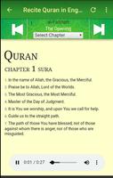 برنامه‌نما Al Quran - English Translation عکس از صفحه