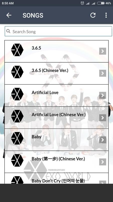 Exo Lyrics For Android Apk Download