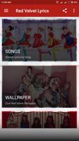 Red Velvet Lyrics captura de pantalla 1