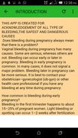 Bleeding In Pregnancy تصوير الشاشة 2