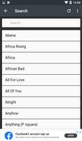 Naija Music Lyrics تصوير الشاشة 2