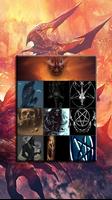 Satanic Wallpaper Plakat
