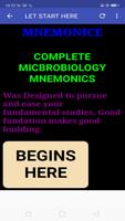 Microbiology Mnemonics Affiche