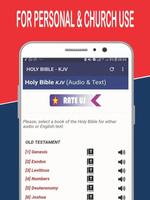 King James Bible + Audio poster